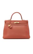Heritage Auctions Special Collections Hermes 35cm Rose Tea Clemence Retourne Kelly