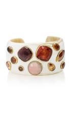 Ashley Pittman Tumikia Horn And Multi-stone Cuff