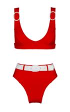 Moda Operandi Medina Swimwear Typhoon High Waisted Bikini Bottom