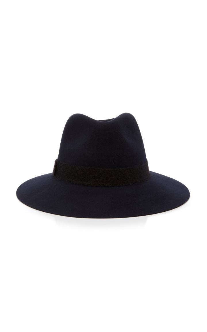 Eugenia Kim Georgina Brushed Wool-felt Fedora