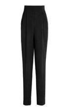 Emilia Wickstead Gus High Waisted Cotton Seersucker Trousers