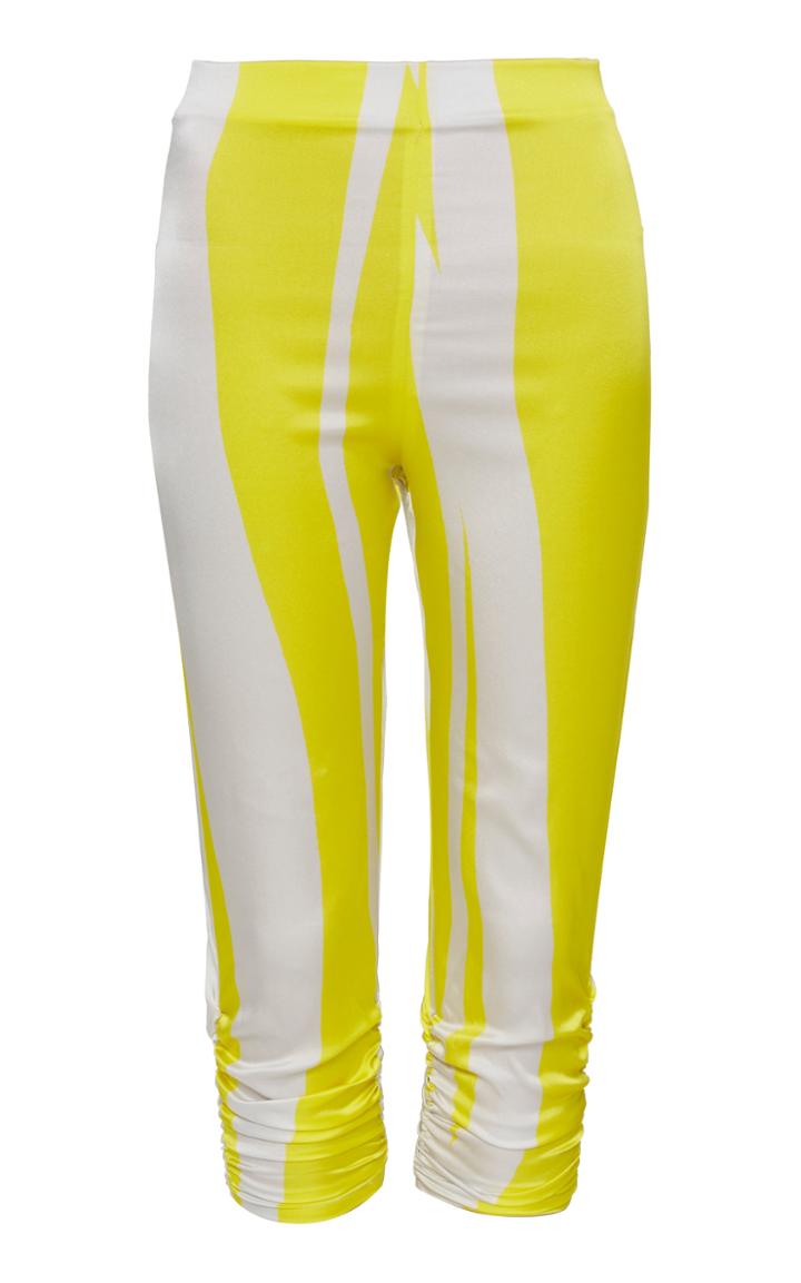 Moda Operandi Silvia Tcherassi Cesenatico Silk-blend Printed Leggings