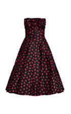 Bambah Tulip Grace Strapless Silk Dress