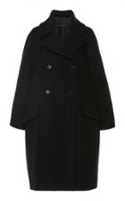 Martin Grant Double Breasted Wool Cocoon Coat