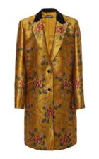 Dolce & Gabbana Floral-printed Jacquard Coat