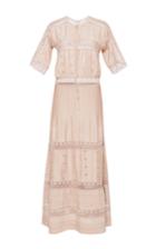 Ulla Johnson Dustry Rose Embroidered Cotton Vasilisia Dress