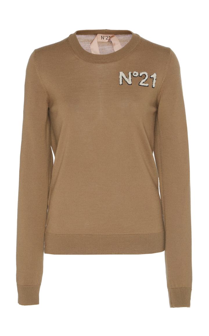 N 21 N&deg;21 Dixie Wool Logo Sweater