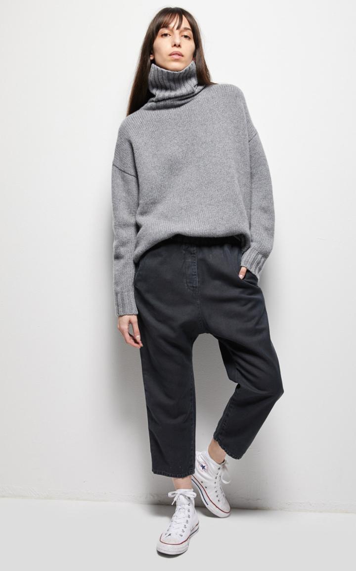 Moda Operandi Nili Lotan Casablanca Washed Cotton-blend Cropped Pants