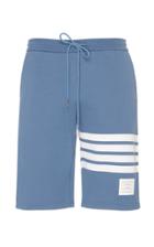 Thom Browne Classic Sweat Shorts With Engineered 4 Bar Stripes