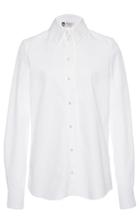 Lanvin White Cotton Poplin Shirt