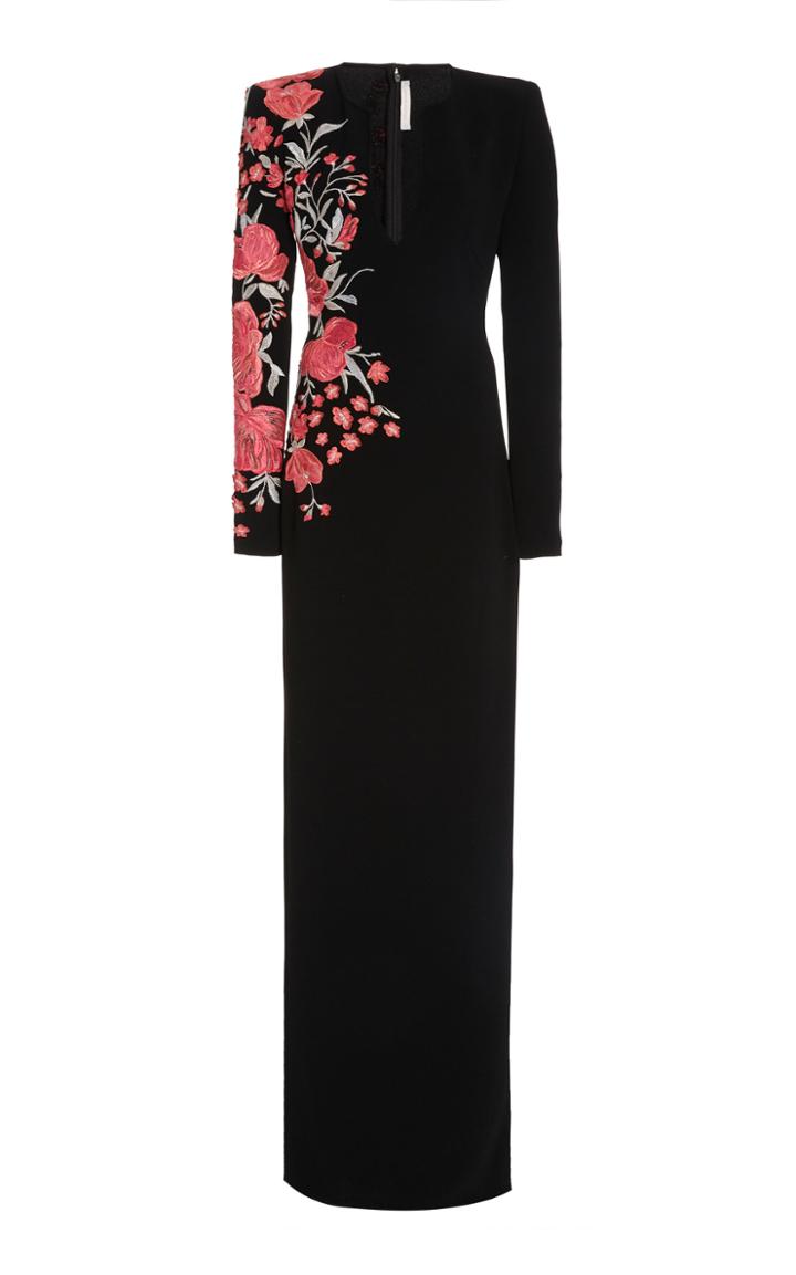 Moda Operandi Naeem Khan Beaded Fringe Dress