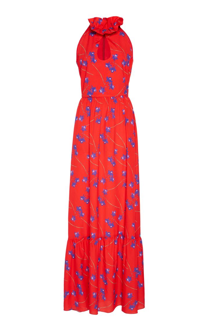 Borgo De Nor Leonora Frill Collar Dress