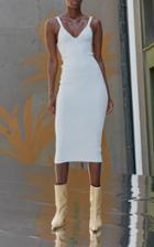 Moda Operandi Remain Gunilla Ribbed-knit Midi Dress