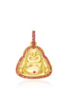 Buddha Mama Medium Buddha Mama Pendant With Gemfields Rubies