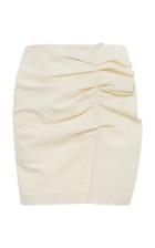 Isabel Marant Lefly Ruffled Cotton-blend Mini Skirt