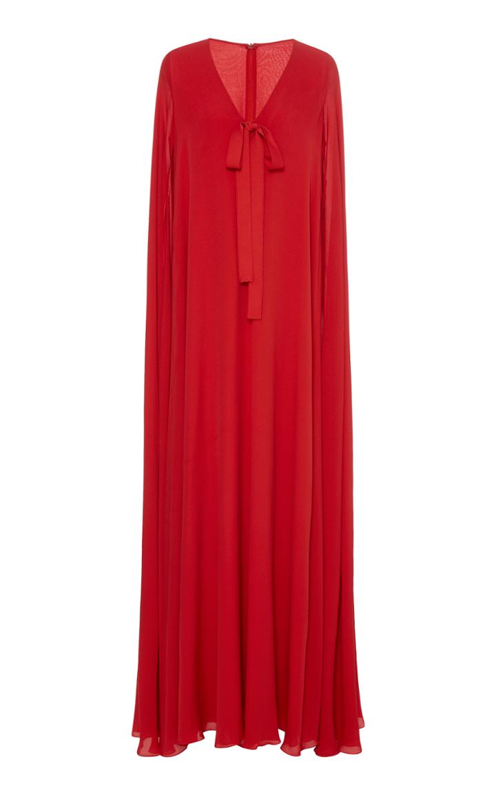 Elie Saab Crepe Georgette Caftan