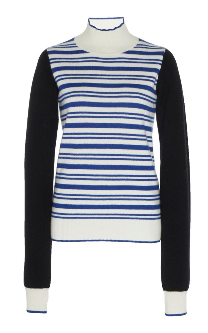 Madeleine Thompson Caerus Striped Cashmere Sweater