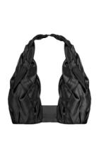 Moda Operandi Bevza Kosy Satin Cropped Top