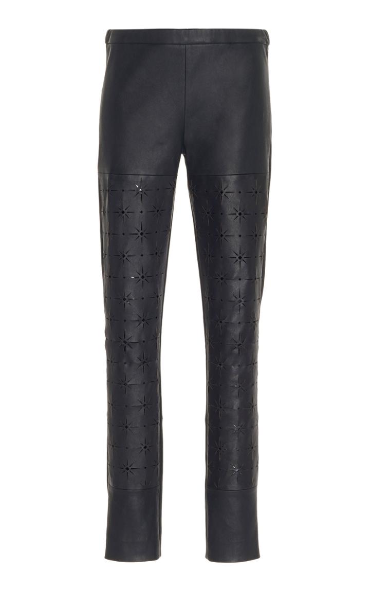 Haider Ackermann High Waisted Leather Leggings