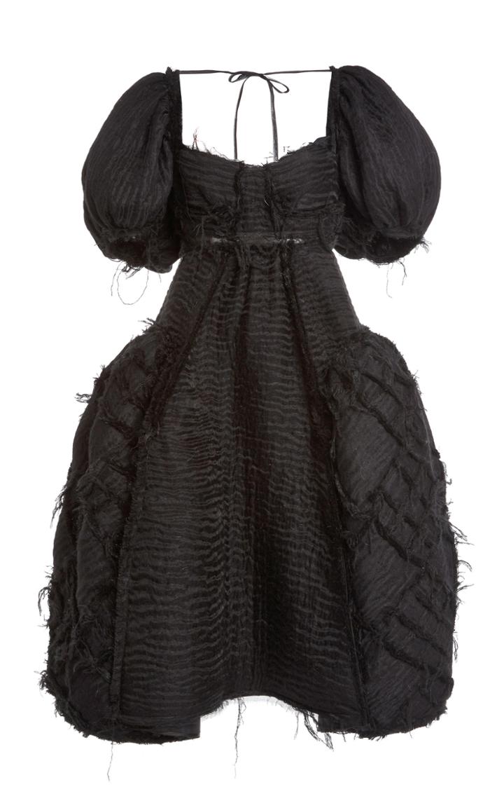 Moda Operandi Cecilie Bahnsen Lumi Puffed-sleeve Canvas Dress