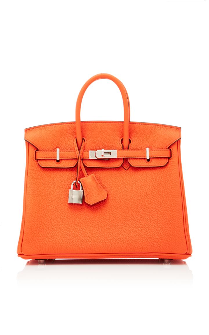 Heritage Auctions Special Collection Hermes 25cm Orange Poppy Togo Leather Birkin