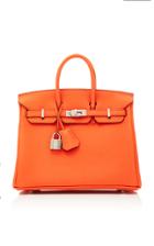 Heritage Auctions Special Collection Hermes 25cm Orange Poppy Togo Leather Birkin