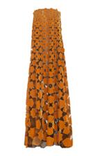 Oscar De La Renta Strapless Devore Gown