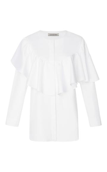 Maison Pre Ruffled Overlay Shirt