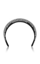 Prada Crystal-embellished Silk-satin Headband