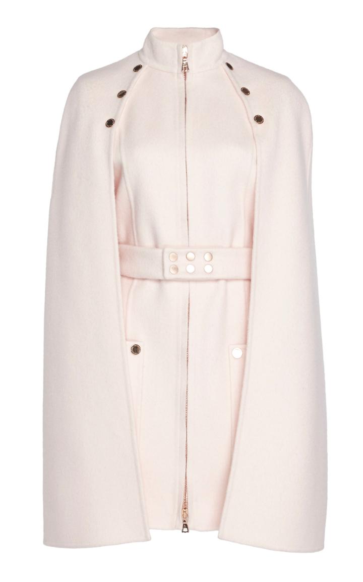Ralph & Russo Wool Cape Dress
