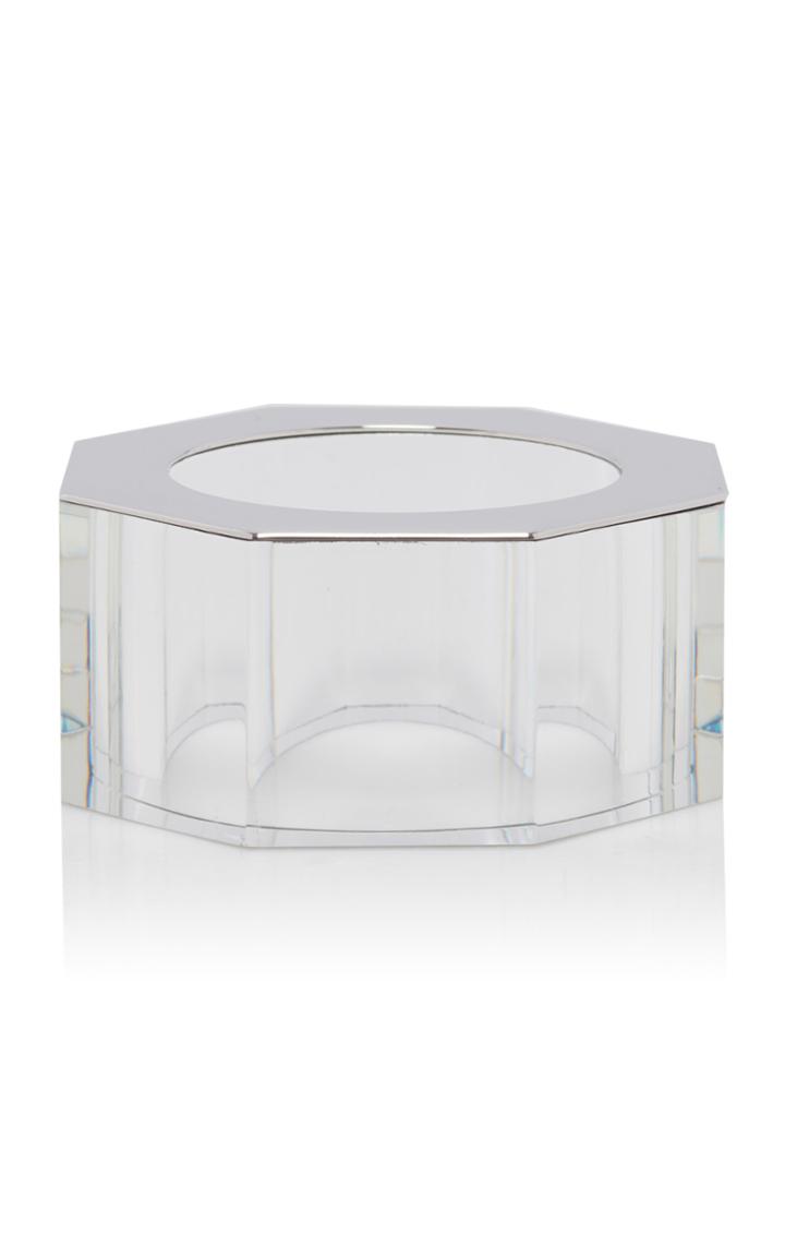 Balmain Wide Plexiglass Bracelet