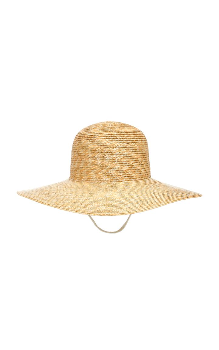 Federica Moretti Woven Wide-brimmed Sun Hat