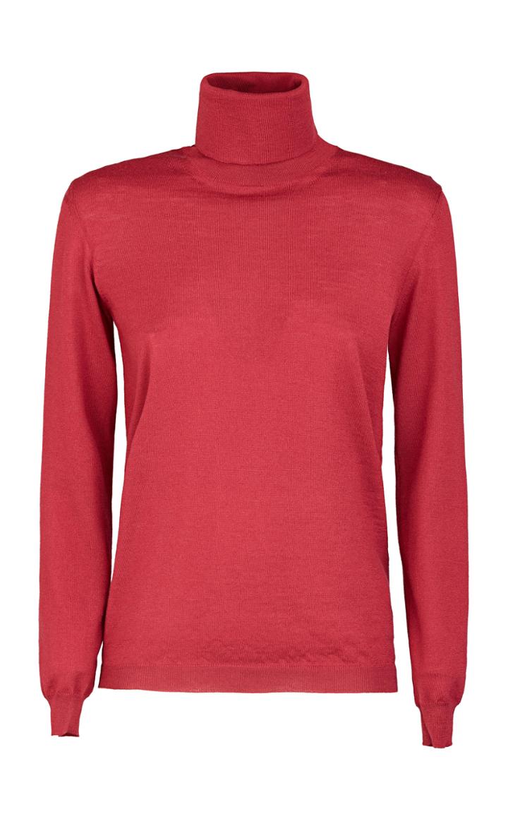 Giuliva Heritage Collection Arianna Ribbed-knit Virgin Wool Turtleneck