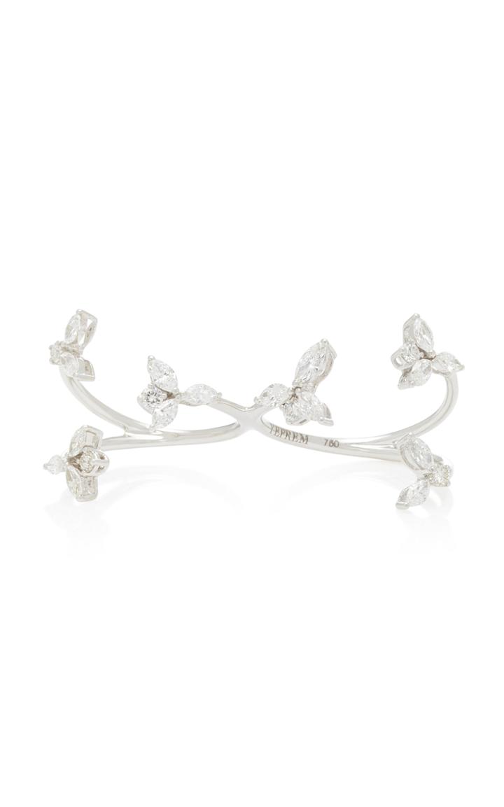 Yeprem Double Open Wrap Diamond Ring