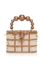 Rosantica Holli Bead-embellished Brass Bag
