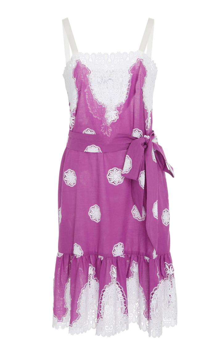 Miguelina Mindy Print Mini Dress