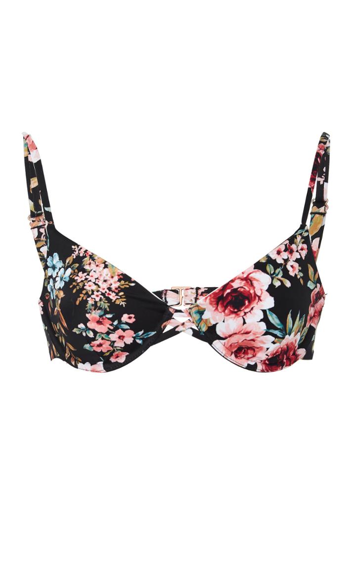 Tori Praver Lola Floral Underwire Bikini Top