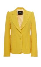 Marc Jacobs Fitted Puff-sleeve Wool Blazer