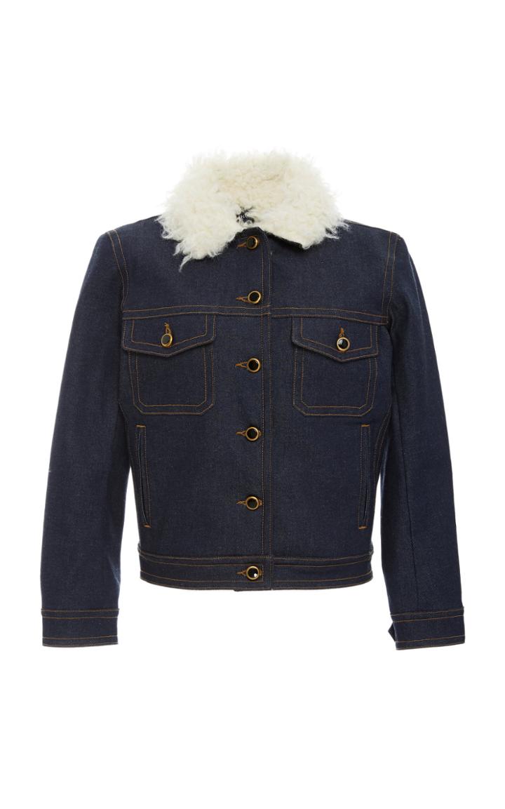 Khaite Sherpa Laura Jacket