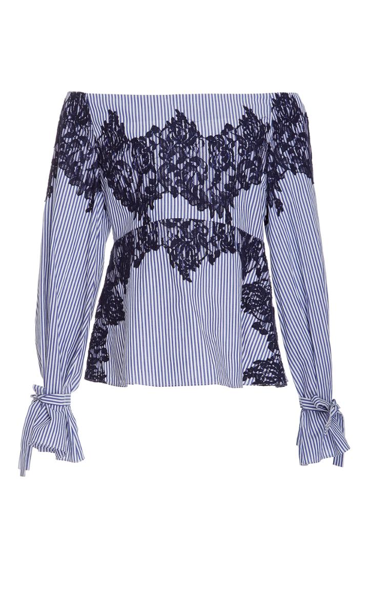 Tanya Taylor Isadora Off The Shoulder Top