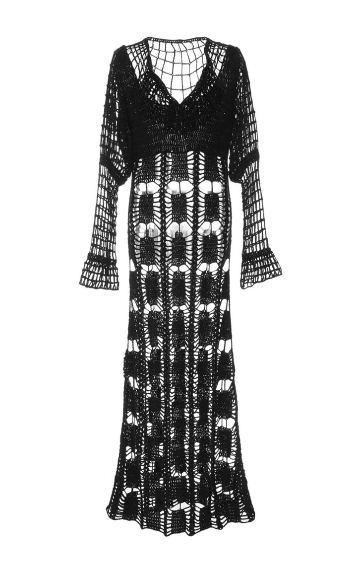Anna Sui Web Crochet Dress