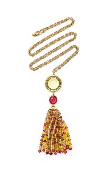 Goshwara Beyond 18k Yellow Gold And Multi-stone Necklace