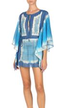 Moda Operandi Alberta Ferretti I Love Summer Tie Dye Cotton Caftan Dress