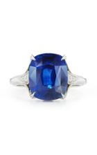 Moda Operandi Mcteigue & Mcclelland Blue Sapphire Trillium Embrace Ring Size: 4.75