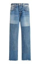 B Sides Marcel Rigid High-rise Straight-leg Jean