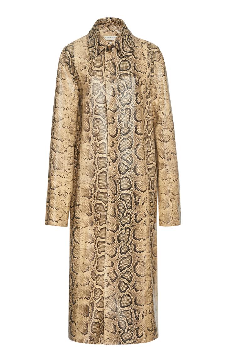 Bottega Veneta Python-printed Midi Dress