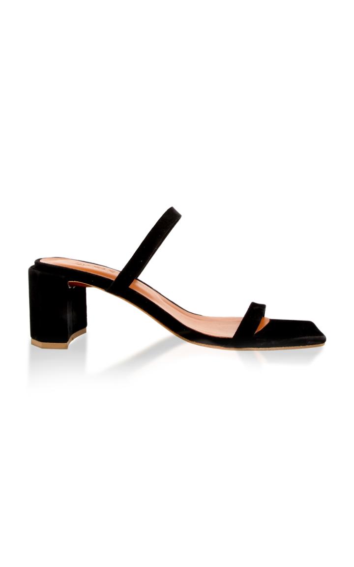 By Far Tanya Suede Sandal