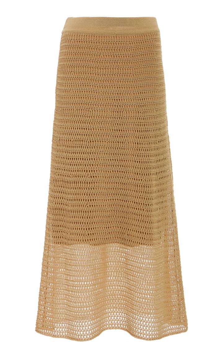 Moda Operandi Vince Crochet Cotton-blend Maxi Skirt Size: Xs