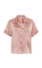 Moda Operandi Sablyn Paisley Button-down Silk Shirt Size: S