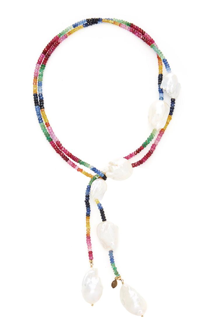 Joie Digiovanni Ruby Emerald And Sapphire Rockstar Lariat